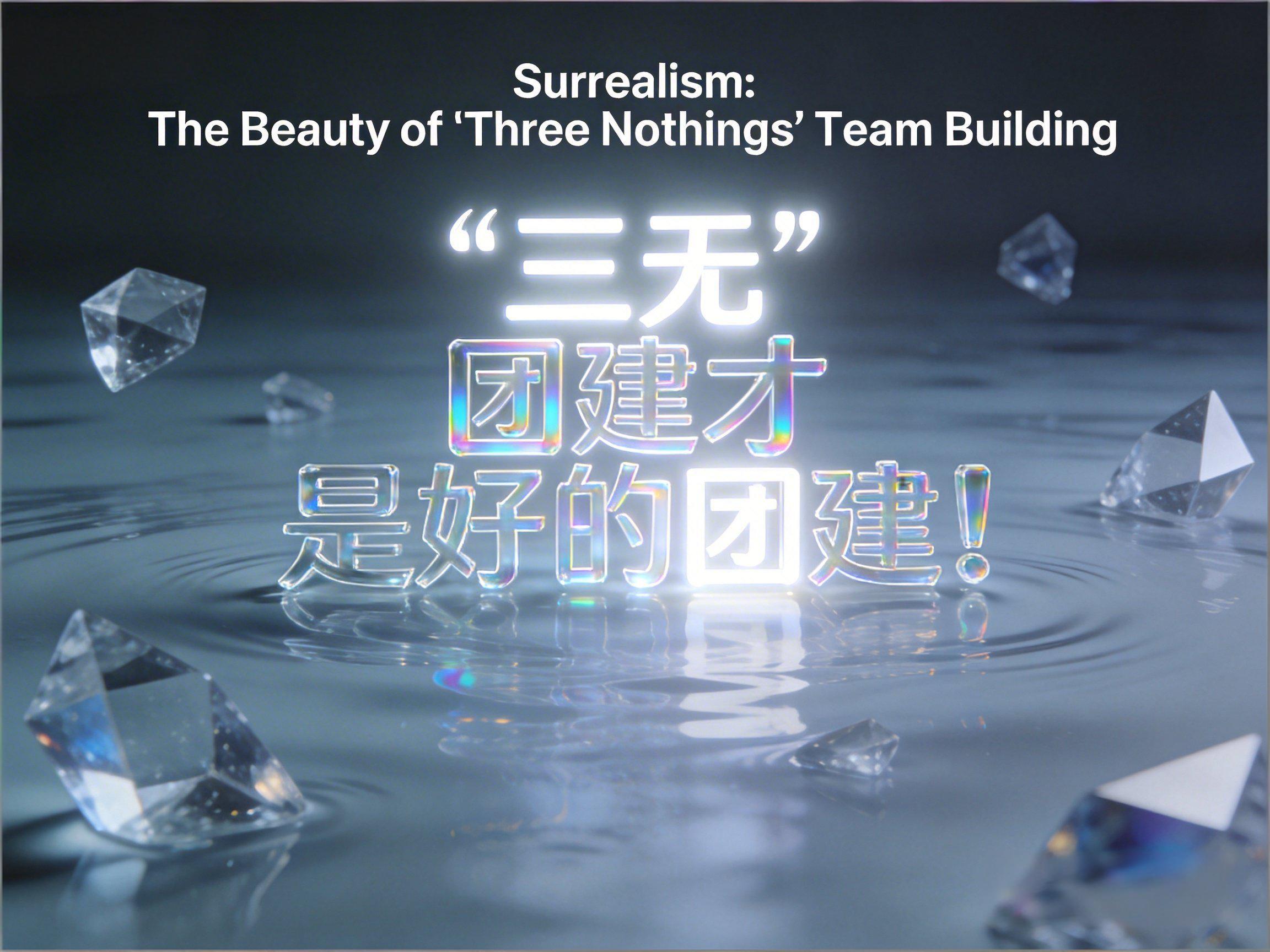 石家庄团建公司“老板讲话半小时，我只想下班”：真正的好团建，从“三无”开始